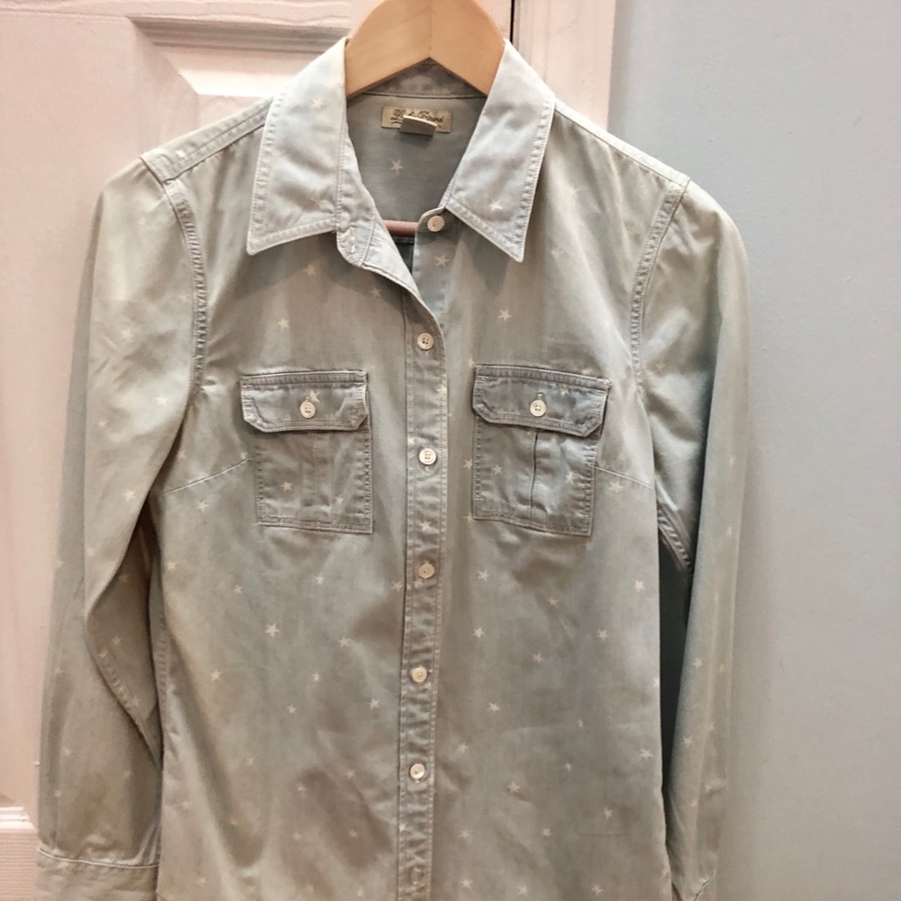 Lucky Brand Stars Denim Shirt